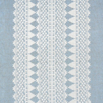 SCHUMACHER  RHAPSODY IN BLUE Wentworth Embroidery EMBROIDERIES EMBROIDERIES CHAMBRAY   - 75475