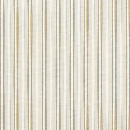 Beige, cream and taupe striped wallpaper with slim vertical lines for a timeless, neutral decor.