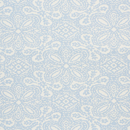 SCHUMACHER  NEW TRADITIONAL HARDWICK PATTERN WOVENS PATTERN WOVENS SKY   - 75512