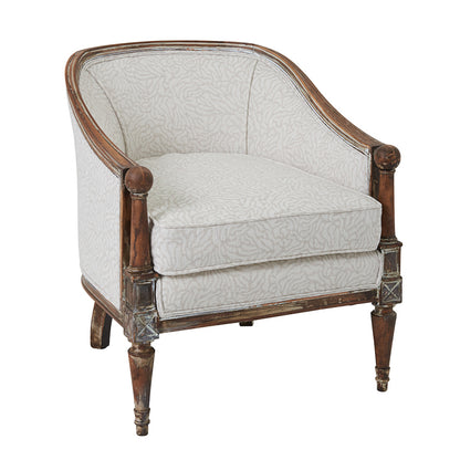 Sky blue double-face casement pattern woven fabric with visible weave texture.