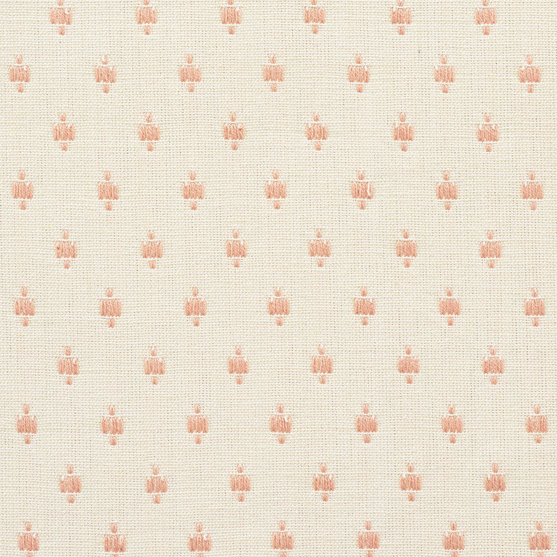 SCHUMACHER FABRIC  NEW TRADITIONAL BARLOW   BLUSH   - 75530
