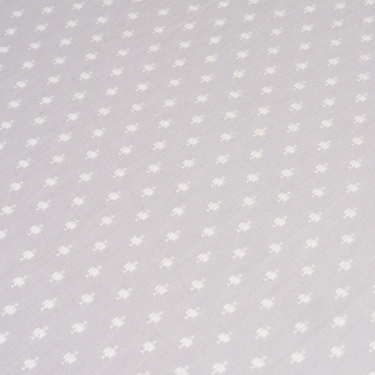 SCHUMACHER  NEW TRADITIONAL BARLOW PATTERN WOVEN PATTERN WOVEN IVORY ON GREY   - 75535