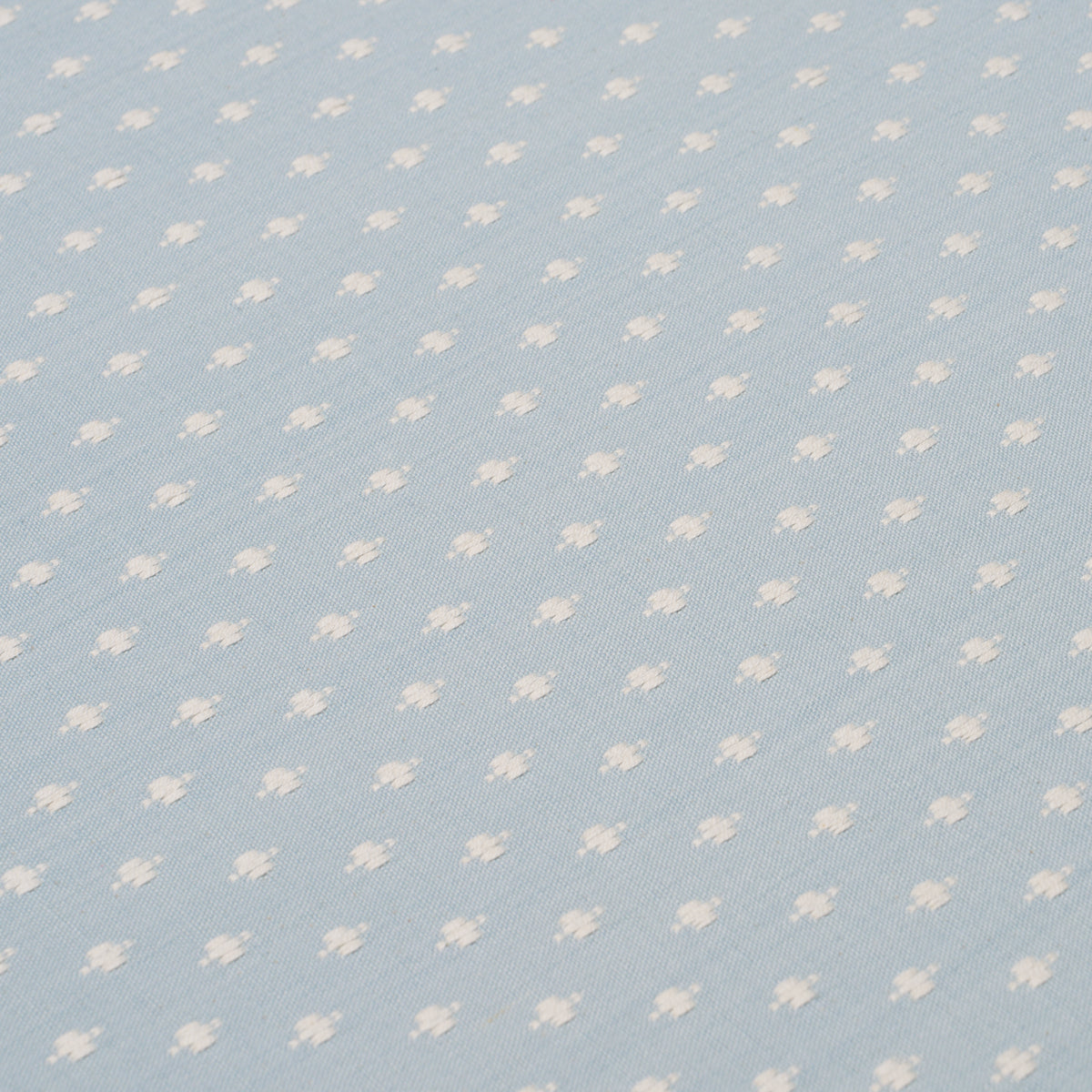 SCHUMACHER  NEW TRADITIONAL BARLOW WOVEN WOVEN SOFT BLUE   - 75538