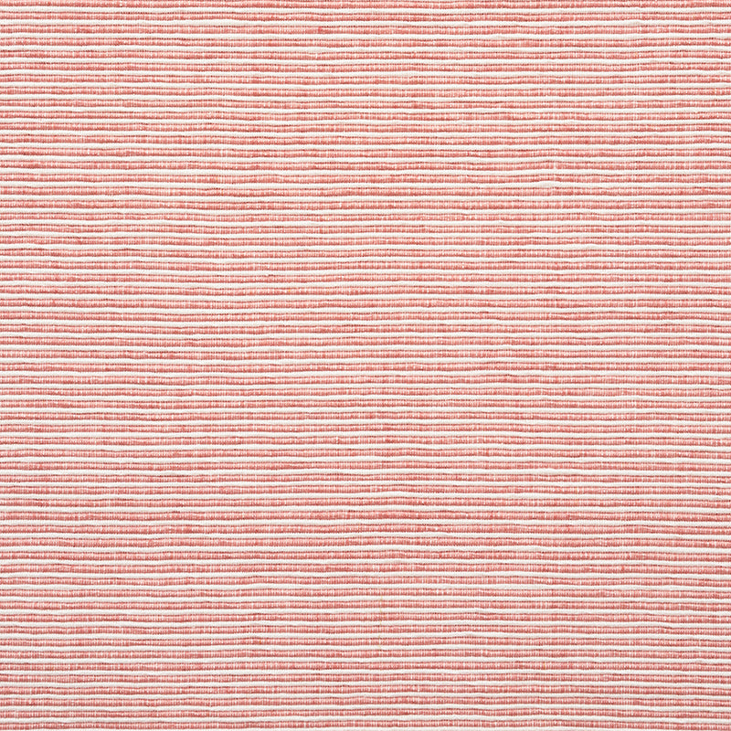 Peach-pink striped fabric with fine horizontal lines and soft woven texture; ideal for apparel or upholstery.