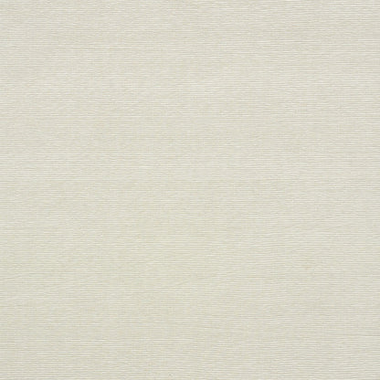 Beige textured fabric swatch with a fine horizontal weave; linen-like upholstery or drapery material.