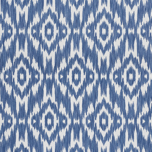 SCHUMACHER  NEW TRADITIONAL DORSET PATTERN WOVENS PATTERN WOVENS INDIGO   - 75553