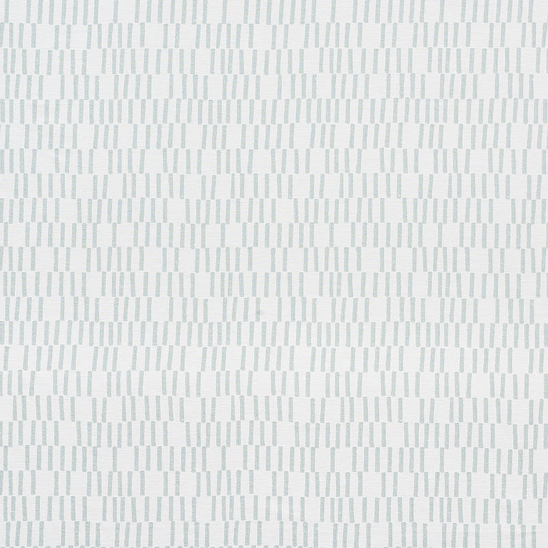 Repeating pale teal vertical dash pattern on white background.