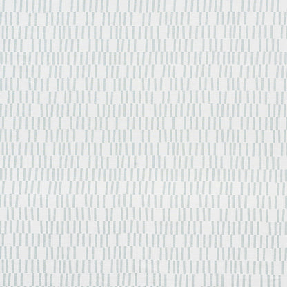 Repeating pale teal vertical dash pattern on white background.