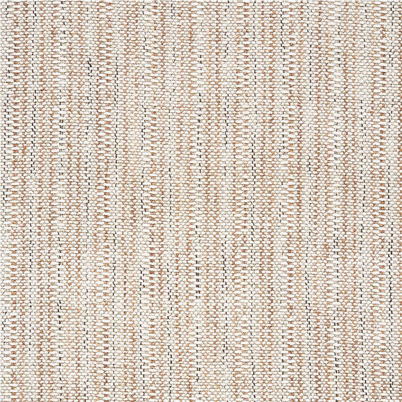 Beige woven rug texture with cream and tan vertical stripes; natural jute-like fibers, casual coastal decor.
