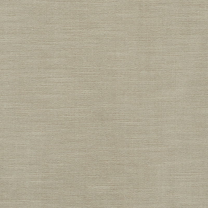 Beige velvet fabric with a soft nap and subtle texture in stone color.
