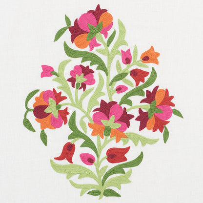 SCHUMACHER  Ottoman Chic ANTALYA MEDALLION EMBROIDERY EMBROIDERIES EMBROIDERIES GARNET   - 75741