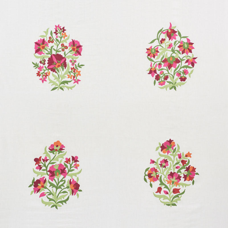 SCHUMACHER  Ottoman Chic ANTALYA MEDALLION EMBROIDERY EMBROIDERIES EMBROIDERIES GARNET   - 75741