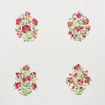 SCHUMACHER  Ottoman Chic ANTALYA MEDALLION EMBROIDERY EMBROIDERIES EMBROIDERIES GARNET   - 75741