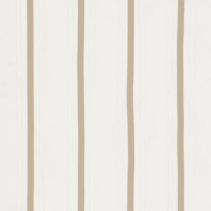SCHUMACHER  NATURAL SHEERS STRIPE APPLIQU?? SHEER SHEERS & CASEMENTS SHEERS & CASEMENTS TAN   - 75762