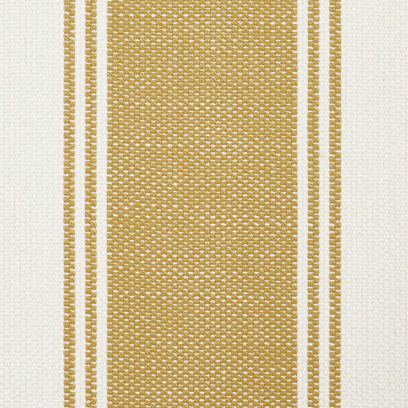 Beige textured fabric with a wide gold central panel and slim white-gold borders along the edges.