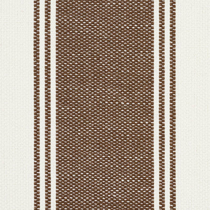 SCHUMACHER  VEERE GRENNEY RAFE STRIPE PATTERN WOVENS PATTERN WOVENS BERBER BROWN   - 75822