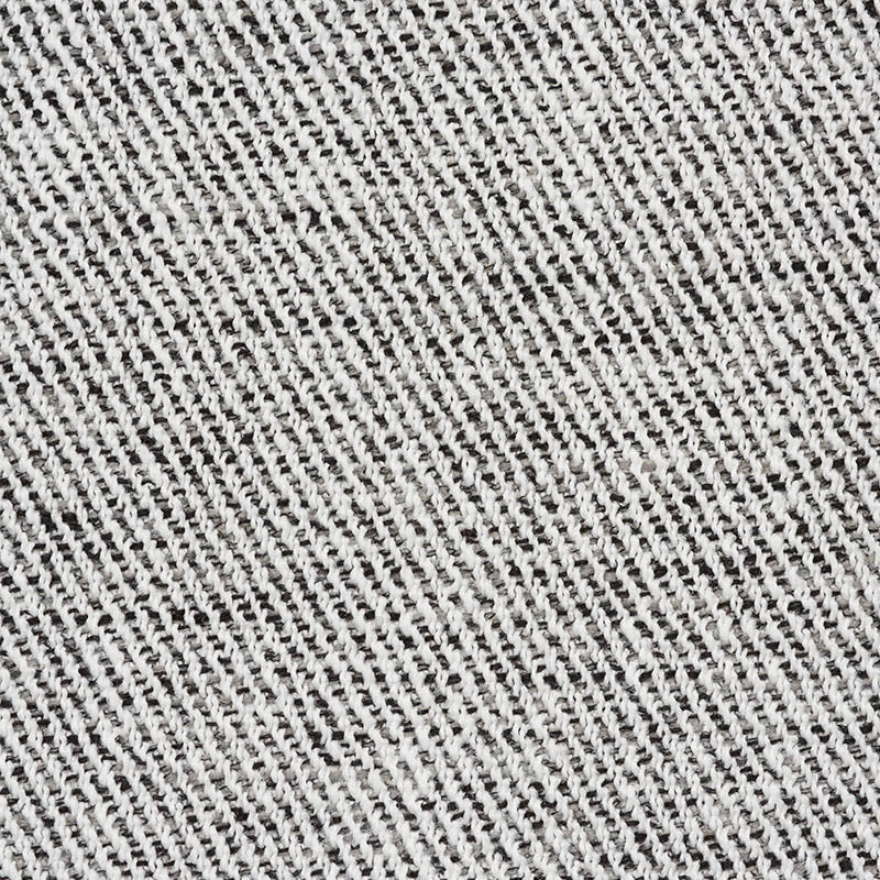 Charcoal twill fabric close-up with diagonal weave and textured surface.