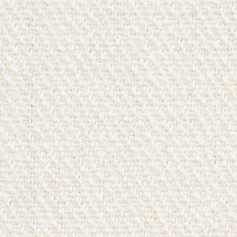 SCHUMACHER FABRIC  PERFECT BASICS: BLENDS EVERETT PERFORMANCE TWILL   IVORY   - 75884