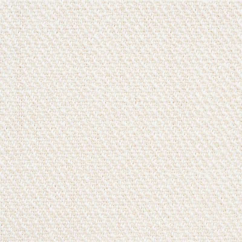 SCHUMACHER FABRIC  PERFECT BASICS: BLENDS EVERETT PERFORMANCE TWILL   IVORY   - 75884