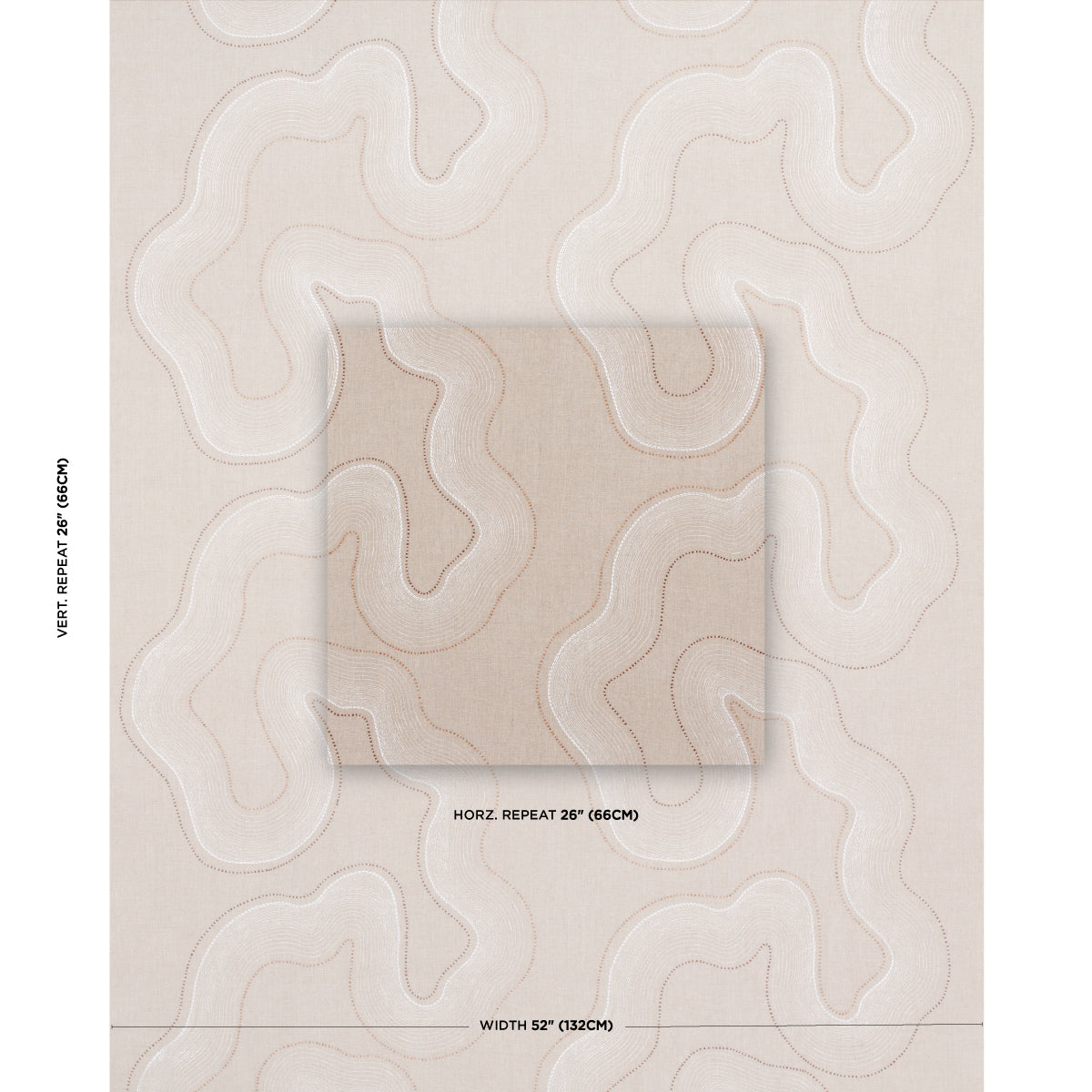 SCHUMACHER  ESSENTIALS: SHEERS & CASEMENTS TOPO BEADED SHEER SHEERS & CASEMENTS,EMBROIDERED SHEERS & CASEMENTS,EMBROIDERED NATURAL   - 75902