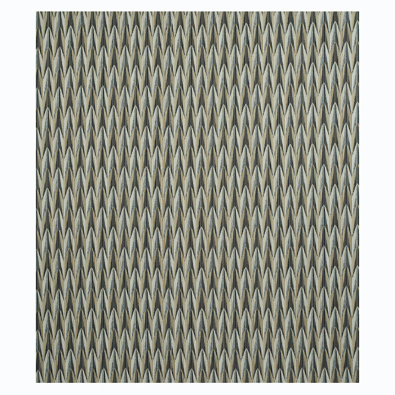 Muted olive, gray, and beige herringbone woven fabric texture; versatile upholstery or cushion textile.