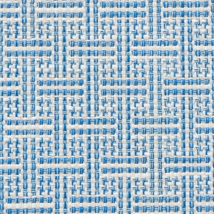 SCHUMACHER  INDOOR/OUTDOOR: PRINTS & WOVENS BRICKELL INDOOR/OUTDOOR PATTERN WOVENS,INDOOR/OUTDOOR,HIGH PERFORMANCE PATTERN WOVENS,INDOOR/OUTDOOR,HIGH PERFORMANCE BLUE   - 75930