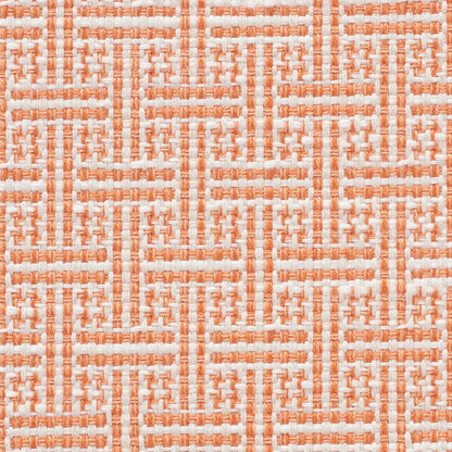 SCHUMACHER  INDOOR/OUTDOOR: PRINTS & WOVENS BRICKELL INDOOR/OUTDOOR PATTERNED WOVENS,INDOOR/OUTDOOR,HIGH PERFORMANCE PATTERNED WOVENS,INDOOR/OUTDOOR,HIGH PERFORMANCE ORANGE   - 75932