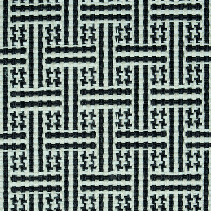 SCHUMACHER  INDOOR/OUTDOOR: PRINTS & WOVENS BRICKELL INDOOR/OUTDOOR PATTERNED WOVENS,INDOOR/OUTDOOR,HIGH PERFORMANCE PATTERNED WOVENS,INDOOR/OUTDOOR,HIGH PERFORMANCE BLACK   - 75935