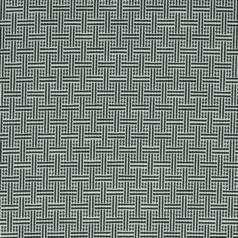 SCHUMACHER  INDOOR/OUTDOOR: PRINTS & WOVENS BRICKELL INDOOR/OUTDOOR PATTERNED WOVENS,INDOOR/OUTDOOR,HIGH PERFORMANCE PATTERNED WOVENS,INDOOR/OUTDOOR,HIGH PERFORMANCE BLACK   - 75935