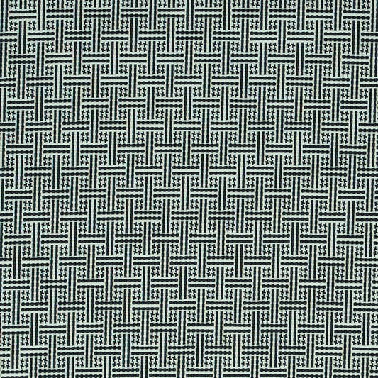 SCHUMACHER  INDOOR/OUTDOOR: PRINTS & WOVENS BRICKELL INDOOR/OUTDOOR PATTERNED WOVENS,INDOOR/OUTDOOR,HIGH PERFORMANCE PATTERNED WOVENS,INDOOR/OUTDOOR,HIGH PERFORMANCE BLACK   - 75935