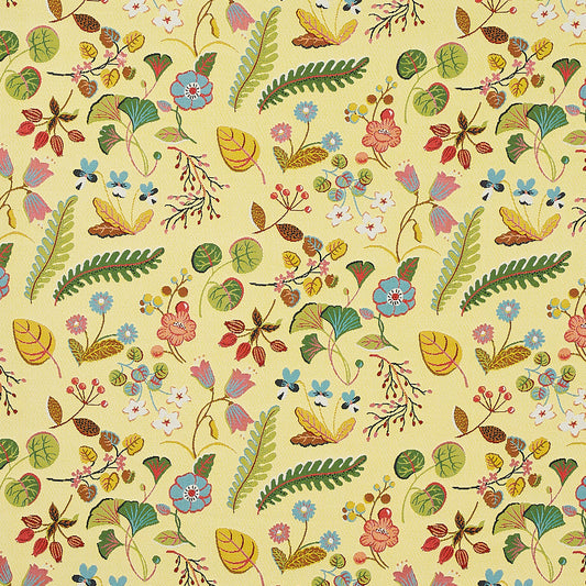 SCHUMACHER  INDOOR/OUTDOOR RECOLORS BOTANICA INDOOR/OUTDOOR INDOOR/OUTDOOR,PATTERN WOVENS,HIGH PERFORMANCE INDOOR/OUTDOOR,PATTERN WOVENS,HIGH PERFORMANCE YELLOW   - 75943