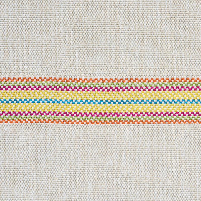 SCHUMACHER  INDOOR/OUTDOOR: PRINTS & WOVENS GARDEN STRIPE INDOOR/OUTDOOR PATTERN WOVENS,HIGH PERFORMANCE,INDOOR/OUTDOOR PATTERN WOVENS,HIGH PERFORMANCE,INDOOR/OUTDOOR MARIGOLD   - 75971