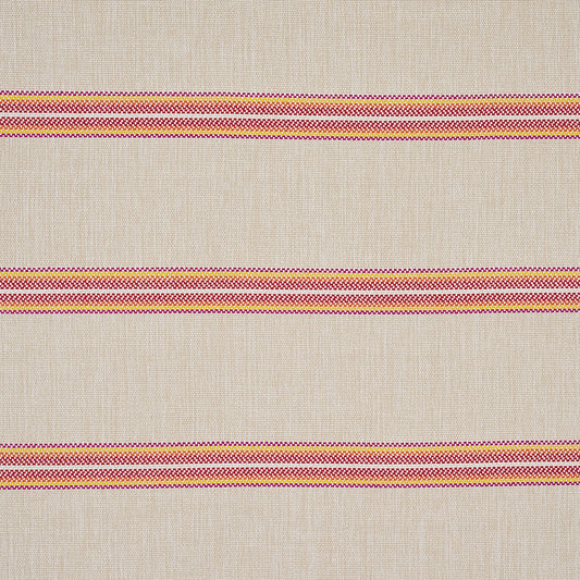 SCHUMACHER  INDOOR/OUTDOOR RECOLORS GARDEN STRIPE INDOOR/OUTDOOR INDOOR/OUTDOOR,PATTERN WOVENS,HIGH PERFORMANCE INDOOR/OUTDOOR,PATTERN WOVENS,HIGH PERFORMANCE RED   - 75974