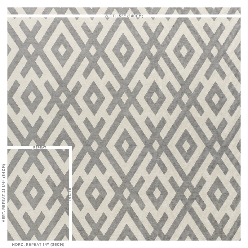 SCHUMACHER  CLUB CAVALIER EQUIX CHENILLE,HIGH PERFORMANCE,PATTERN WOVENS CHENILLE,HIGH PERFORMANCE,PATTERN WOVENS CHARCOAL   - 76021