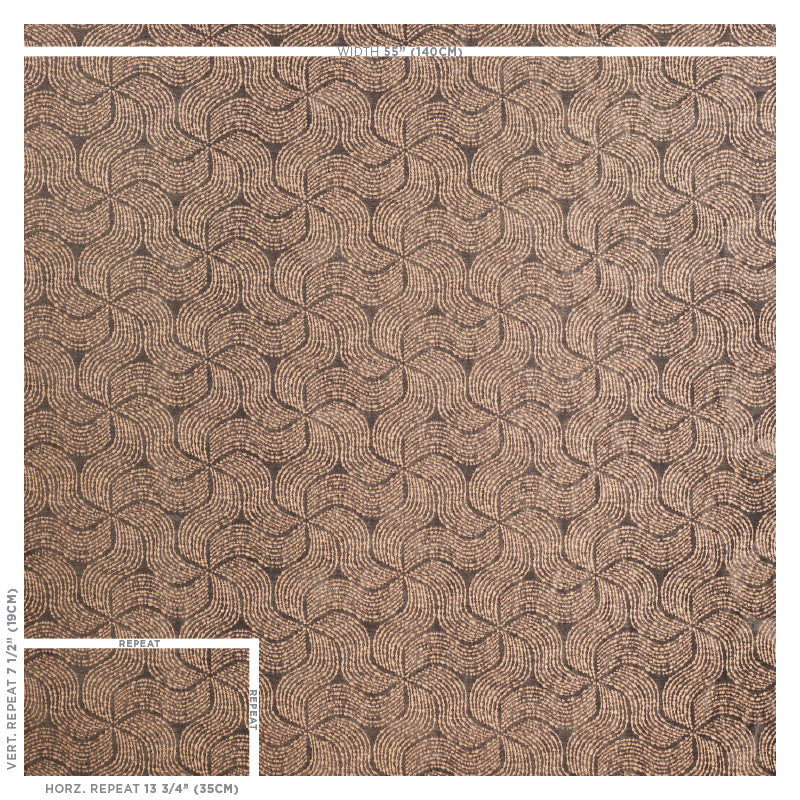 SCHUMACHER  CLUB CAVALIER FIADOR CHENILLE,HIGH PERFORMANCE,PATTERN WOVENS CHENILLE,HIGH PERFORMANCE,PATTERN WOVENS BROWN   - 76050