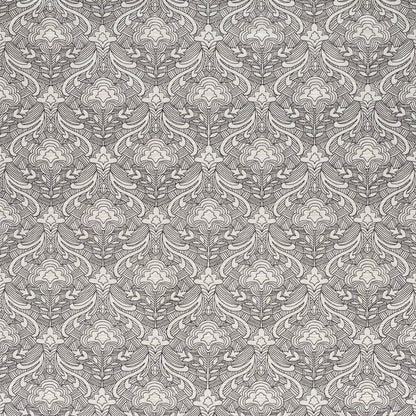 SCHUMACHER  FREE SPIRIT Hendrix Embroidery EMBROIDERIES EMBROIDERIES BLACK   - 76162