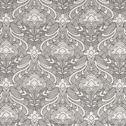 SCHUMACHER  FREE SPIRIT Hendrix Embroidery EMBROIDERIES EMBROIDERIES BLACK   - 76162