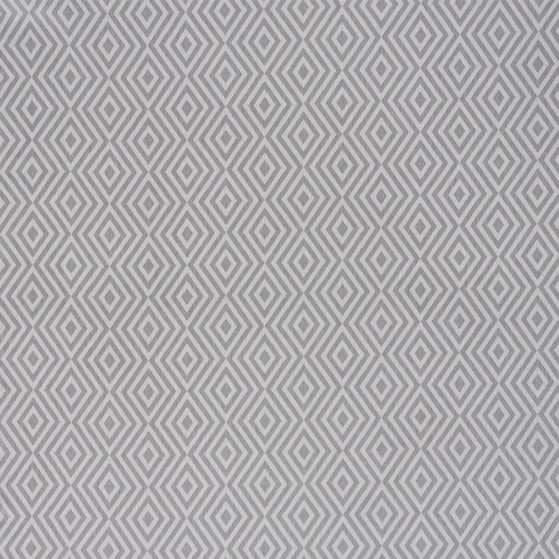 Grey interlocking diamond lattice geometric pattern.