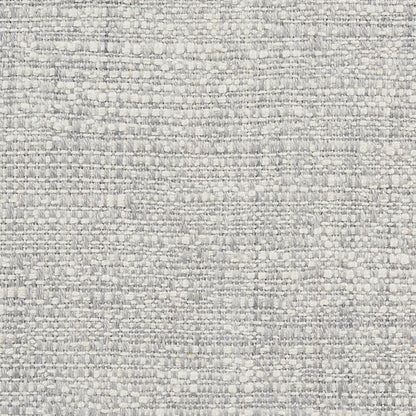 Light gray boucle woven fabric with subtle texture; versatile for upholstery or rugs.