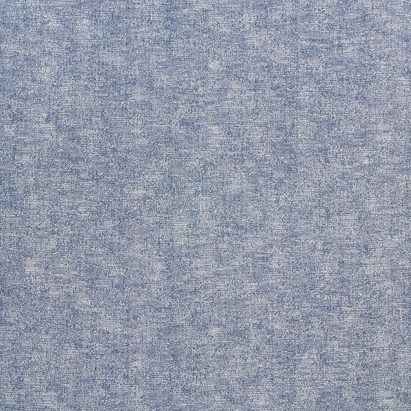 Blue denim fabric texture with a mottled, woven appearance.