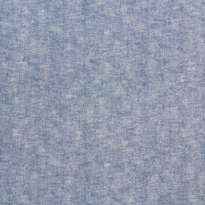 Blue denim fabric texture with a mottled, woven appearance.