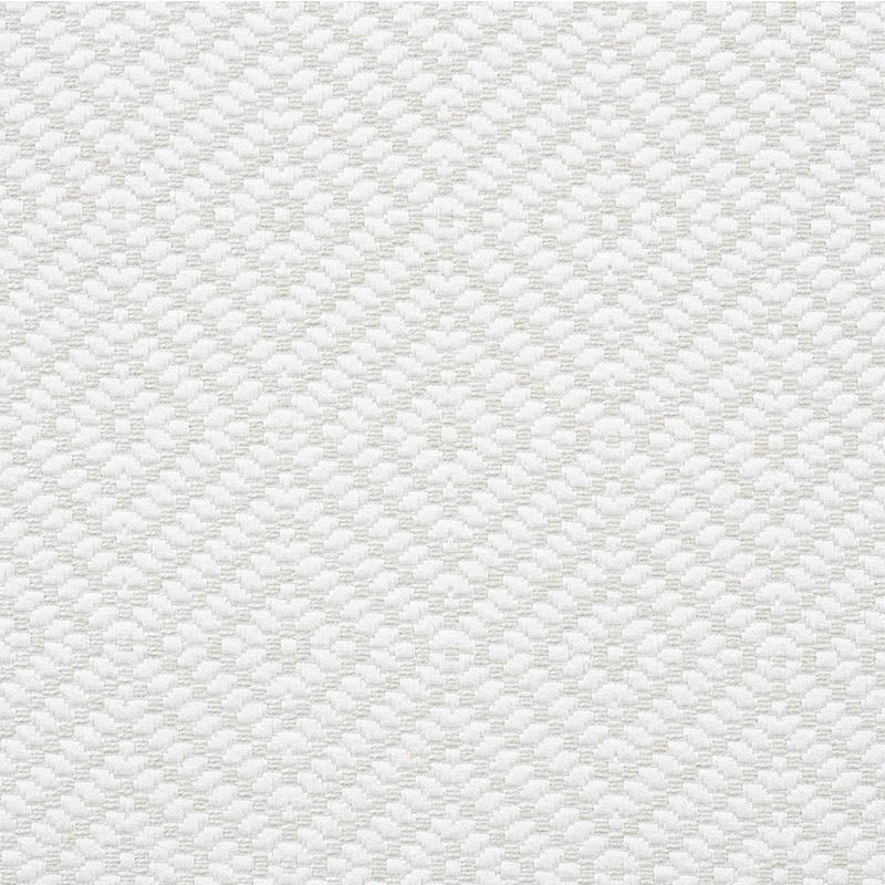 Cream quilted fabric with a diamond lattice and circular medallion motifs; soft textured upholstery or bedding material.
