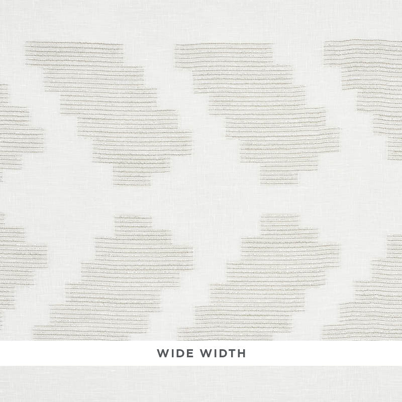 SCHUMACHER  WORLD VIEW ADIA SHEER SHEERS & CASEMENTS SHEERS & CASEMENTS QUARTZ   - 76501