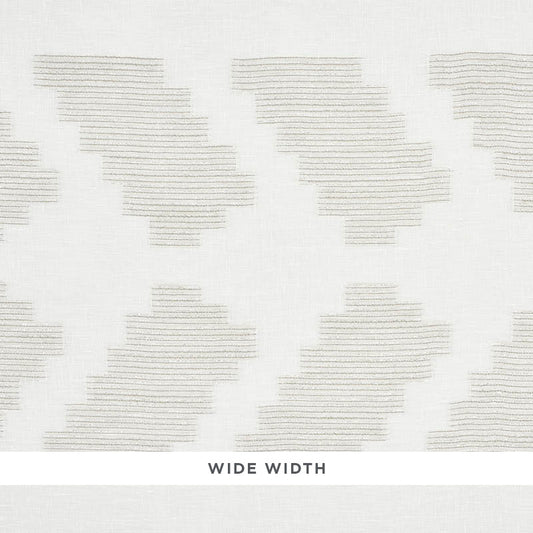 SCHUMACHER  WORLD VIEW ADIA SHEER SHEERS & CASEMENTS SHEERS & CASEMENTS QUARTZ   - 76501