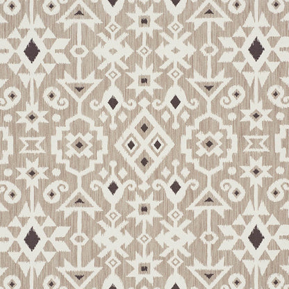 SCHUMACHER  WORLD VIEW CRUSOE IKAT PATTERN WOVENS PATTERN WOVENS GREIGE   - 76520