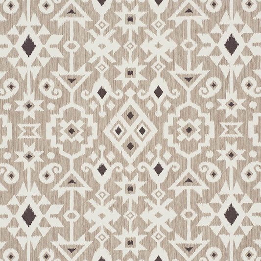 SCHUMACHER  WORLD VIEW CRUSOE IKAT PATTERN WOVENS PATTERN WOVENS GREIGE   - 76520
