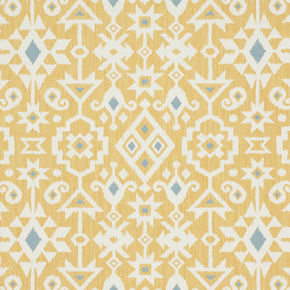 SCHUMACHER  WORLD VIEW CRUSOE IKAT PATTERN WOVENS PATTERN WOVENS YELLOW   - 76523