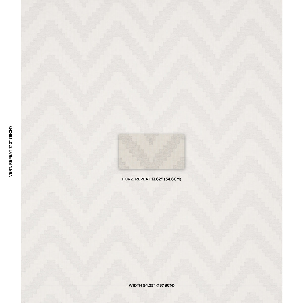 SCHUMACHER  ORPHEUM VERNE PATTERNED WOVENS PATTERNED WOVENS DOVE   - 76531