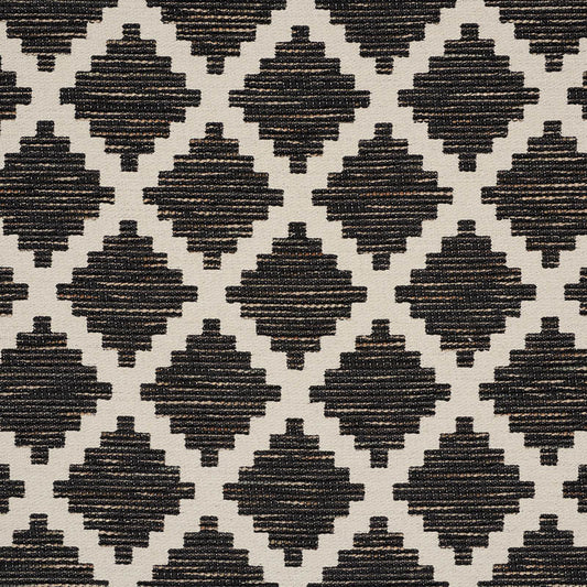 SCHUMACHER  WORLD VIEW TIBUR PATTERN WOVENS PATTERN WOVENS BLACK   - 76540