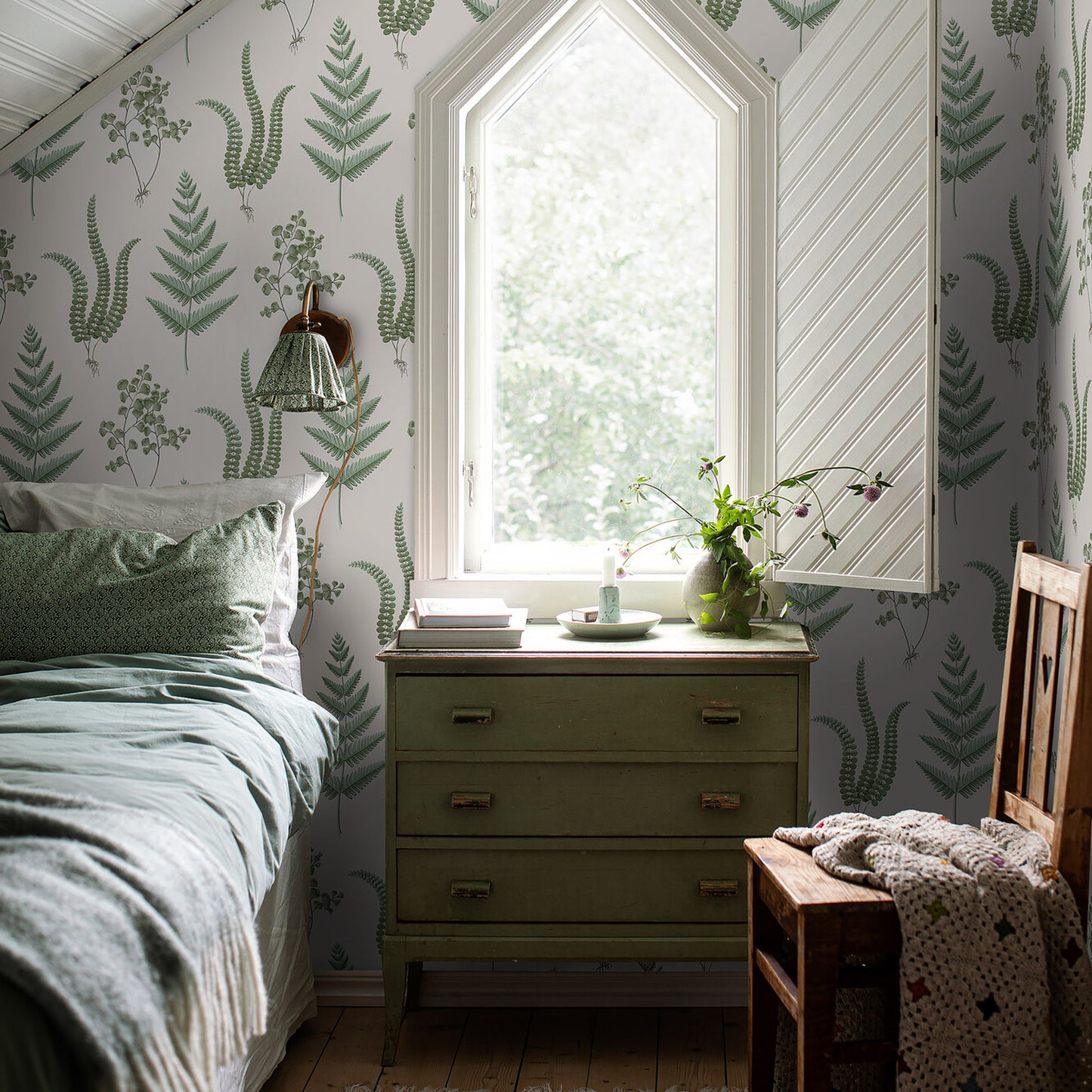 SCHUMACHER WALLCOVERING  BORASTAPETER HERBA   LEAF   - 7657